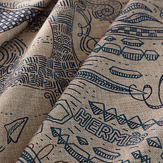 カレH 100 《プリーズ・ホールド・ザ・ライン》 - マロン | Hermès